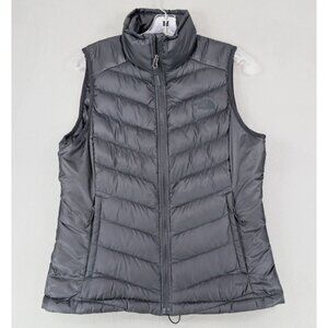 THE NORTH FACE‎ Womens Sz M Full Zip 550 Goose Down Puffer Vest Black